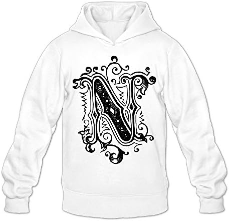 Curly Letter N Prevalent Men Pullover Sweatshirts Juniors Sweatshirts T Shirts