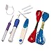 3 Size Embroidery Stitching Punch Needle Set Craft Tool for Embroidery Threaders DIY Sewing by jia jia trade
