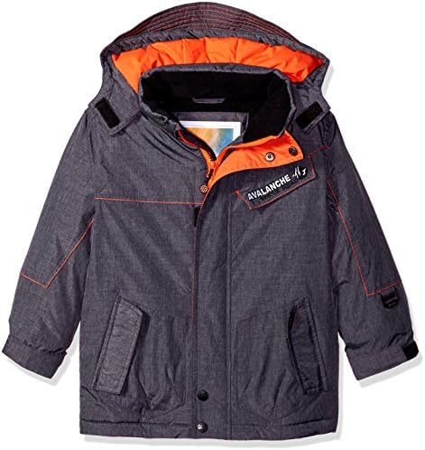 Big Chill Little Boys' Gator Jacket, Grey, 6