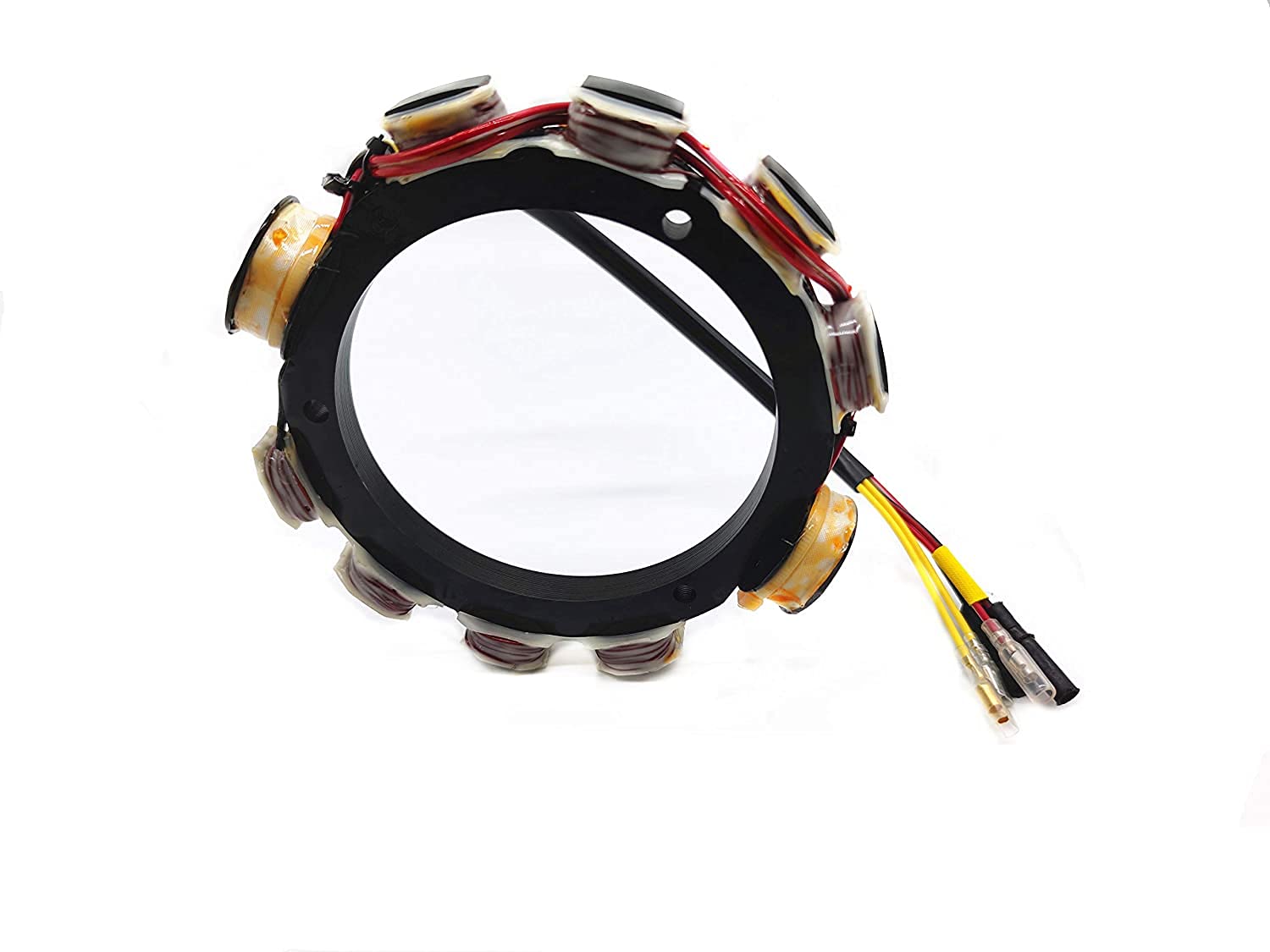 Photo 1 of MOTOCEO Stator For Suzuki Outboard 6Amp 50 65 75 85 HP 1977-1987 2Stroke 3Cyl DT50 DT65 DT75 DT85 32101-95500 32101-95501 178-9550