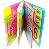 Set of 4 Baby Bath Books | First Words ABC Letters & Numbers | Plastic Coated & Padded | Floating Fun Educational…