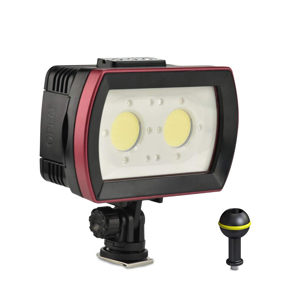 Sea frogs IPX8 Waterproof Camera LED Photo Video Fill Light Lamp 40M Underwater Diving Photography Lighting 3500Lm