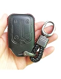 Alegender - Funda de piel para llave de GMC Acadia Terrain Yukon Chevrolet Suburban Tahoe HYQ1AA 13584502 1551A-AA