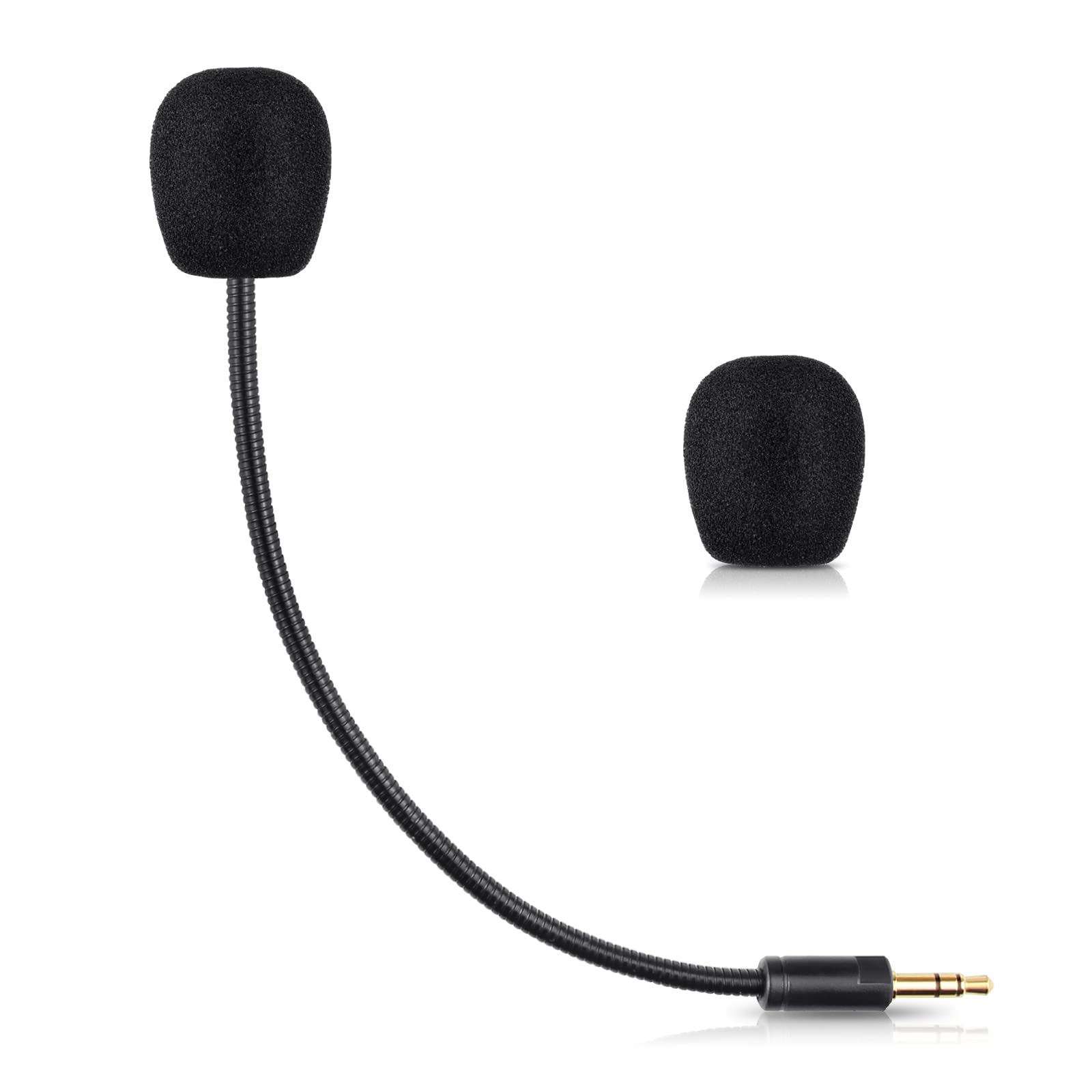 Barracuda X Mic Replacement for Razer Barracuda X Wireless Gaming Headphone, Detachable 3.5mm Noise Cancelling Microphone for Xbox One, PS4, PS5, PC