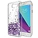 LeYi Galaxy A10e Case(Not Fit A10), Samsung Galaxy A10e Case with 2 Tempered Glass Screen Protector, Full Body Protective Hybrid Rugged Clear Bumper Shockproof Phone Cover Case for Samsung A10e Purple