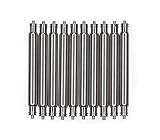SEIKO OEM Spring Bar 18mm 10 Pcs Non-Magnetic Stainless Steel 18mm x 1.8mm x 0.8mm Double Fringe