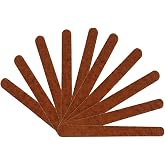Amazon Basics Double Sided Nail Files Emery Boards for Natural Nails, Nail Care, Home and Salon Use, Pedicure, 50 Count, Brown