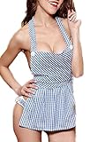 Women's Sexy Lingerie Set Girls Uniform Outfit Cosplay Rompers Apron Clubwear