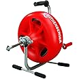 Rothenberger 72003 Manual Spiral Drain Cleaner, Type 3S, 13mmx15m