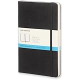 Moleskine Classic Notebook, Large, Dotted, Black, Hard Cover (8051272892703)