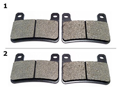 ACM379/FA379 2 SETS FRONT BRAKE PAD FITS: 2004-2008 SUZUKI GSXR 1000 K4