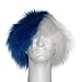 Sports Novelties Short Costume Party and Sports Fan Wig, Blue and White, 1-Count (WIG - BLUE/WHITE RETAIL (EACH))