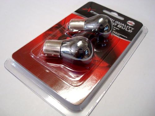 7507 PY21W Chrome Amber Turn Signal Light Bulbs BMW/VW/AUDI