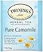 Twinings Herbal Tea, Pure Camomile, 25 Count Bagged Tea (Pack of 6)