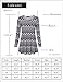 Laksmi Womens Floral Tunic Shirts Round Neck Tribal Print Casual Long Sleeve Tunic Blouse Tops