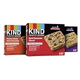 KIND Healthy Grains Granola Bars, Variety Pack, Gluten Free, 1.2 oz Bars, 15 Count