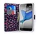 ZTE Quartz Case, NageBee [Kickstand Feature] Premium PU Leather Flip Fold Wallet Case with [ID&Credit Card Slot] for ZTE Quartz Z797C (Wallet plum blossom)