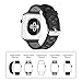for Series Watch Bands 38mm 40mm 42mm 44mm, Soft Silicone Sport Strap Breathable Band Replacement with Watch Series 4/3/2/1