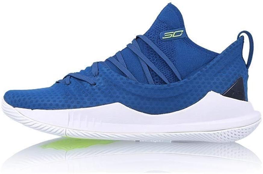 curry 5 white blue