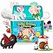Bryte Kids Sewing Kit and Unicorn Fairy Garden Craft - Fun DIY Kid Crafts Sew Kits and Art Projects for Girls and Boys All Ages - 120 Piece Set for Beginners