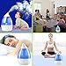 Best Cool Mist Ultrasonic Humidifier & Diffuser for Essential Oils - Humidifier Cool Mist Vaporizer & Essential Oil Aroma Diffuser - Cool Mist Humidifier with Whisper Silent Technology and Nightlight