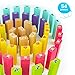 Bimi Boo Tumbling Tower Montessori Toy - Wooden Blocks Stacking Game for Kids 3+ year olds - Tumbling Stacking Blocks for Family Game Night (54 Blocks, 1 Dice)