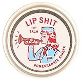 Blue Q Lip Shit Lip Balm Pomegranate Ginger 0.3 oz