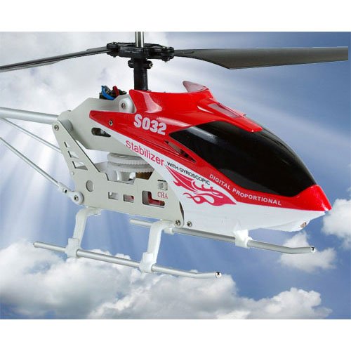 3.5-Ch Metal Indoor RC Helicopter S032G