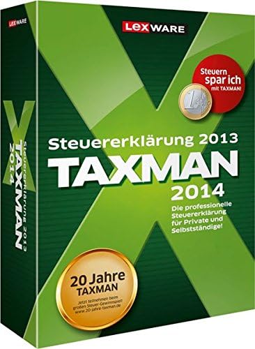 Lexware Taxman Steuererklarung 2014 Steuerjahr 2013 Amazon De