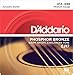 D'Addario Guitar Strings - Phosphor Bronze Acoustic Guitar Strings - EJ17 - Rich, Full Tonal Spectrum - For 6 String Guitars - 13-56 Medium