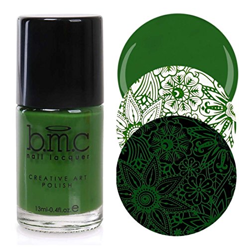 Maniology (formerly bmc) 2nd Gen Creative Nail Art Stamping Polishes - Essentials: Brights, Lilypad Maniology (formerly bmc) 2nd Gen Creative Nail Art Stamping Polishes - Essentials: Brights, Lilypad
