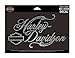 Harley-Davidson Glitter & Rhinestones Graceful H-D Script Decal DC117804