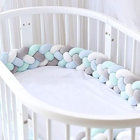 braided bumper for crib