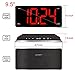 Ultra Large Display Alarm Clock Radio, Large Number Clock, LED Digital Clock with 9.5