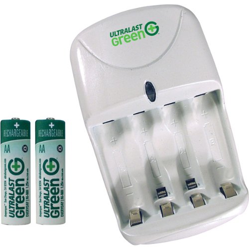 UltraLast Green ULGVALUE2 - Battery Charger - NiMH x 2 (Y95996) Category: Universal Chargers