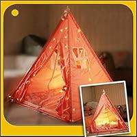 Miyaya Kids Teepee Tent Children Tent Indian Pyramid With Floor