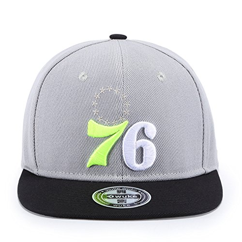 Keasmto Unisex Adjustable Baseball Cap Embroidered Trucker Snapback Hats 76