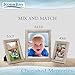 Icona Bay 4x6 Picture Frame (Heritage Gray Wood Finish, 6 Pack), Traditional Style Composite Wood Frame for Walls or Tables, Cherished Memories Collection