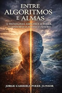 Livro ENTRE ALGORITMOS E ALMAS: A TECNOLOGIA AMPLIFICA O PODER. A CONSCIÊNCIA DEFINE O FUTURO.