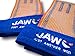 JAW Pullup Grips - Best Selling Hand Grip for WODs, Functional Fitness, Gymnastics & Weightlifting. Palm Protection Prevents Hand Rips & Tears Better Than Bulky Gloves (Royal Blue, Large)