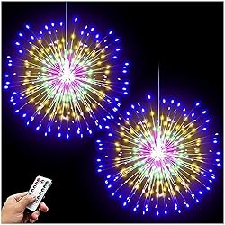DenicMic Starburst Lights 200 LED Firework Lights