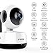 FREDI Wireless 1080P IP Baby Pet Monitor Camera WiFi Camera with Two-Way Function,Infrared Night Vision,Pan Tilt,P2P WPS Ir-Cut Nanny IP Camera Motion Detection Support 128GB sd Card(not Include)