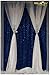 ShinyBeauty 3FTX6FT- Sequin Backdrop Photo Booth Curtain Blue Sequin Fabric Wedding/Birthday Christmas Decorations (3FTx6FT, Navy)
