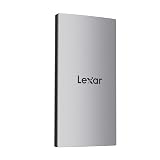 Lexar ES3 1TB External SSD, USB 3.2 Gen2 Portable SSD, PSSD Up to 1050MB/s Read, 1000MB/s Write, External Solid State Drive Compatible with iPhone 16/15 Series/Mac/PS5/XBOX/Laptop/PC, Silver