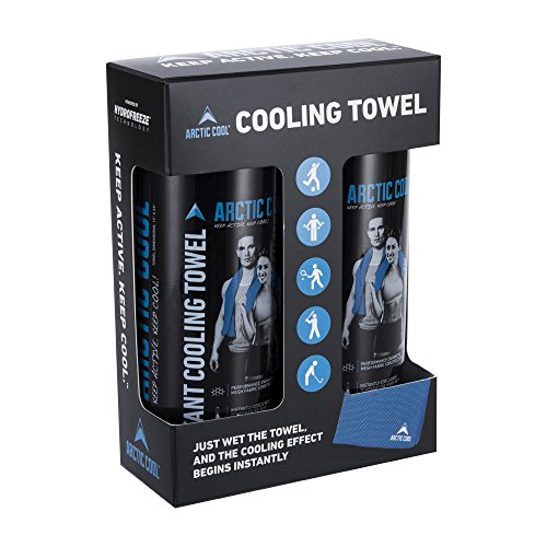 Arctic Cool Instant Cooling Towel Boxed 2-Pack