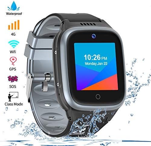 Vowor 4g スマートウォッチ キッズ用 Simカード付き 防水電話ウォッチ Wifi Lbs Gpsトラッカー ビデオチャットsosカメラ 目覚まし時計 紛失防止時計 子供 男の子 女の子 誕生日プレゼント 3 15歳 Ospacp Org Ar