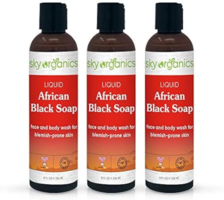 Liquid African Black Soap (8 oz x 3 Pack) Black Soap Face & Body Wash  Authentic African Black Liquid Soap Wash from Ghana African Black Soap Face  Wash African Face & Body Liquid African Black Soap (8 oz x 3 Pack) Black Soap Face & Body Wash  Authentic African Black Liquid Soap Wash from Ghana African Black Soap Face  Wash African Face & Body