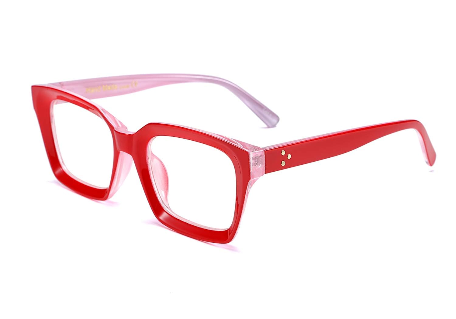 Buy FEISEDY Classic Oprah Square Large Eyewear Nonprescription Thick