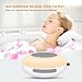 Bluetooth Shower Speaker Colorful Led Light, Portable Mini Shower Travel Speaker IP65 Waterproof,FM Built-in Mic TF Card Port, Micro USB Outdoor, Sports, Pool, Beach, Hiking, Camping