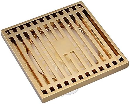 Antique European copper plated floor drain deodorant ABS core fast drainage pest control bathroom washing machine floor drain